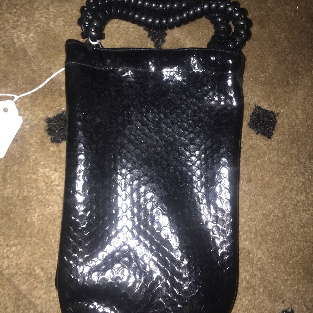 Black mini purse new